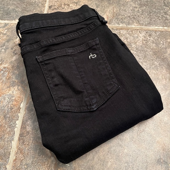 β¨ Rag & Bone Skinny Jeans in Coal Dark Rinse Size 26 EUC - Picture 9 of 9